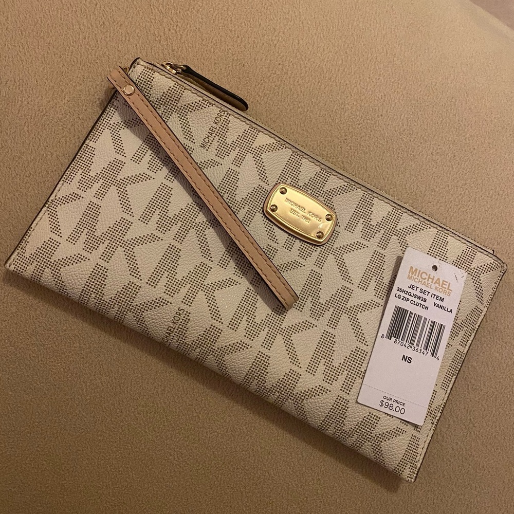 Michael Kors large clutch